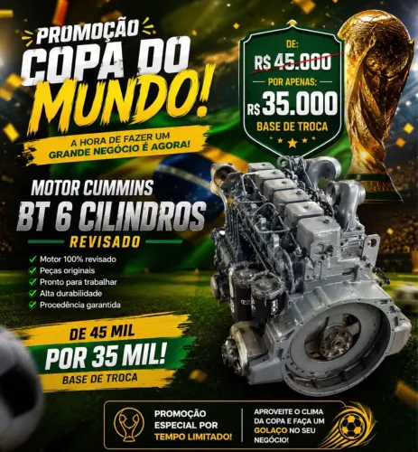 Motor Cummins 6 Cilindros Revisado