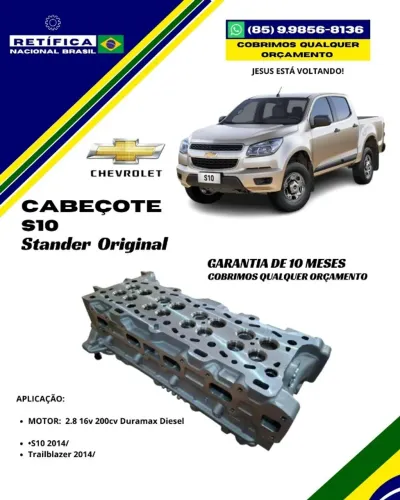Promoção de Cabeçote S10