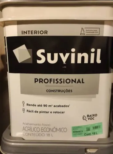 Tintas Suvinil profissional!