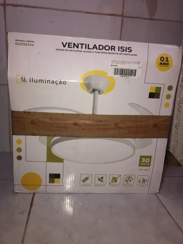 vende-se ventilador de teto na caixa