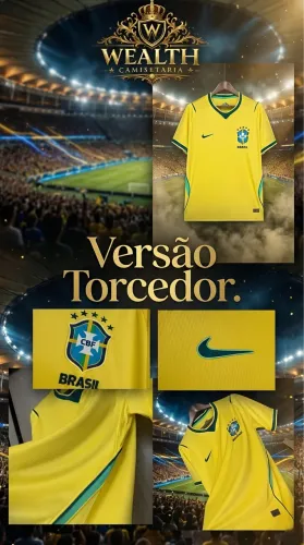 Camisa do Brasil Torcedor 