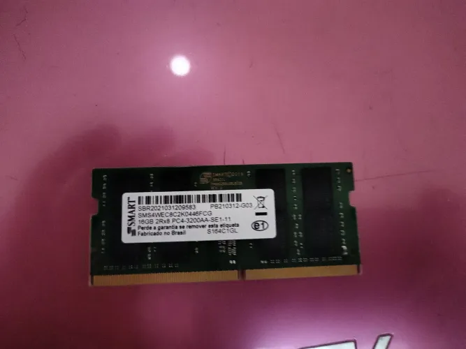 Memória Ram DDR4 16GB 3200 , notebook
