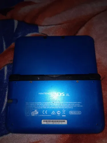 NITENDO 3DS XL AZUL-PARA RETIRADA DE PEÇAS/DEFEITO