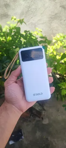 Carregador Portátil Original - alfa gold com 10000 mah