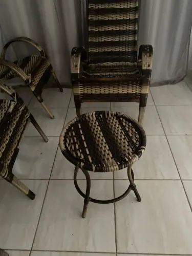 Conjunto cadeiras de varandas