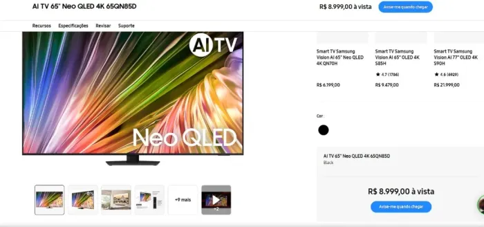 TV NEO QLED SANSUNG 65' QN85D