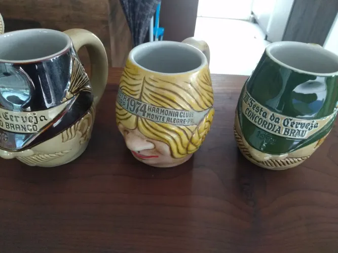 Canecos de chopp ceramarte