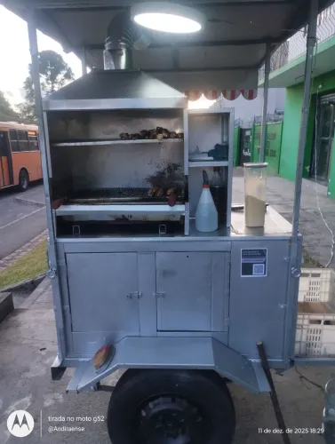 Carrinho de espetinho ?