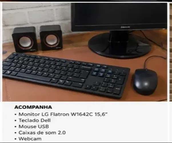PC Completo Intel i5 + SSD + Monitor LG | Ideal para Estudos e Escritório