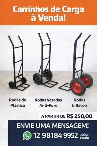 Fabricaçao de carrinhos de carga