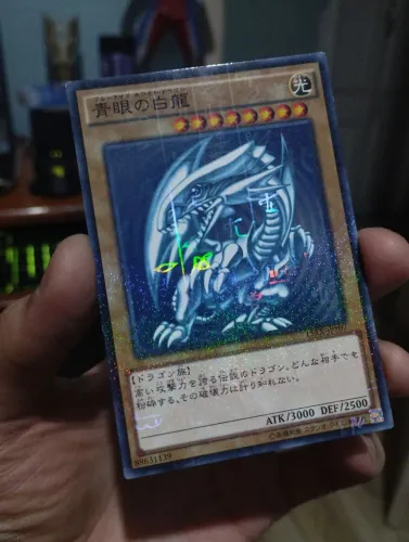 YUGIOH OCG MILLENIUM RARE 15AX BLUE EYES  DRAGAO BRANCO OLHOS AZUIS