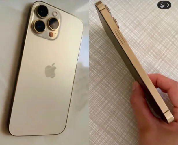 IPHONE 12 PRO MAX · iPhone 12 Pro Max 128 GB Dourado |