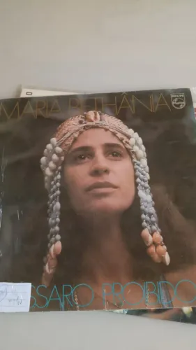 Disco de Vinil LP Maria Bethânia Pássaro Proíbido