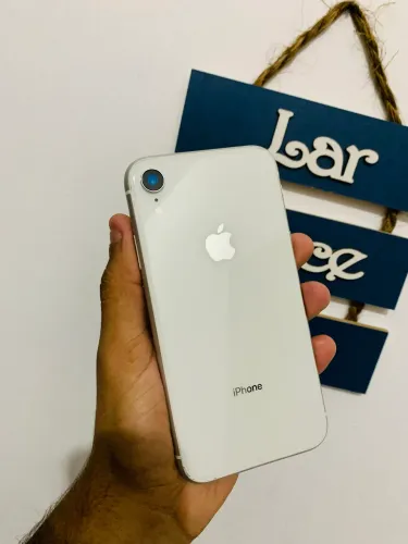 iPhone Xr Branco (128GB) Impecável!