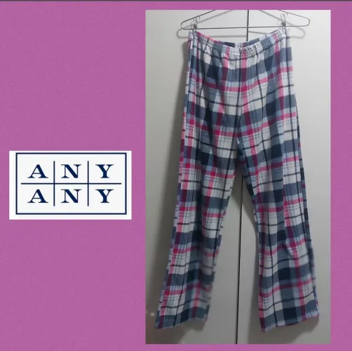 ANY ANY calça fleece pijama 
