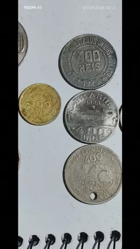 Moedas antigas reis