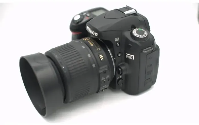 Camera Nikon D80 + lente 18-55