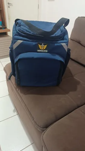 Bag de entrega de 80L - impecável, pouquíssimo uso + capa