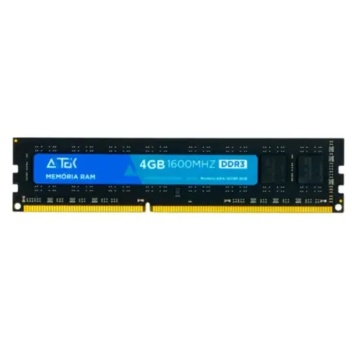 Memória ram 4gb DDR 3 desktop