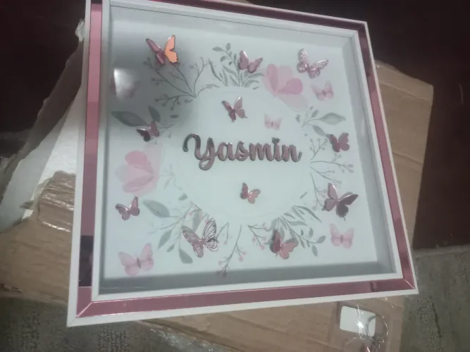 Porta maternidade menina yasmin