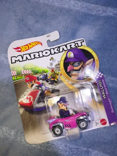 Mario Kart - Waluigi - Hotwheels LACRADO NOVO