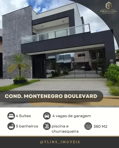 Aluguel no Condominio Montenegro Boulevar