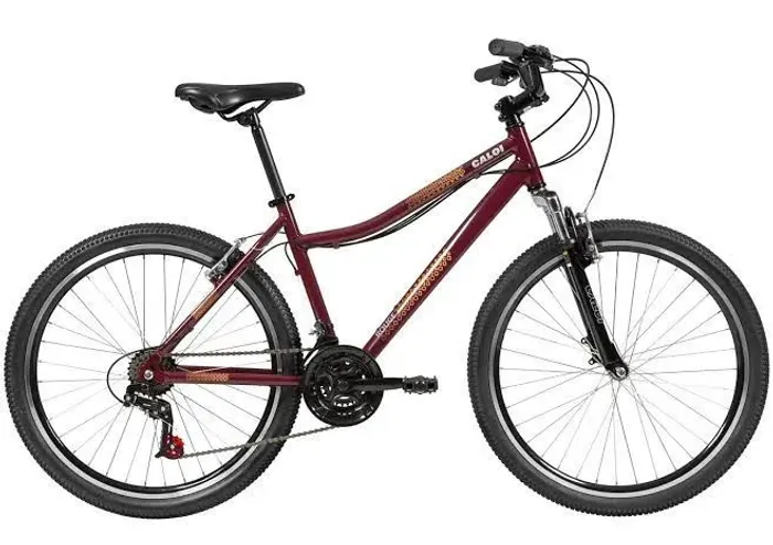 Bicicleta Caloi Rouge - Aro 26 - Freio V-brake - Adulto Cor Vinho <br>1000 reais<br>Usada
