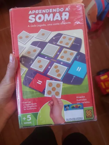 Jogo aprendendo a somar GROW