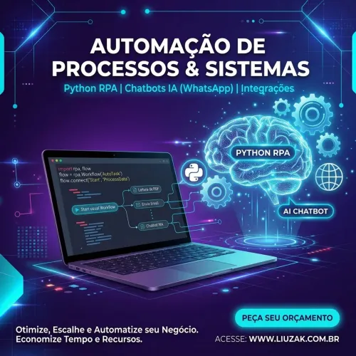 Desenvolvimento de Automações e Bots para Sistemas
