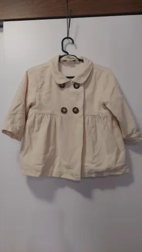 Casaquinho trench coat teddy boom 9-12m