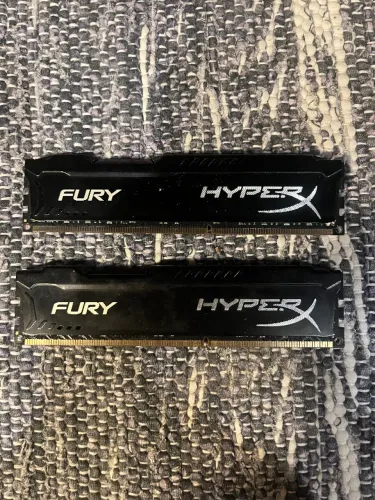 Memória Ram, DDR3, 1600MHz, HyperX Fury, 2 x 8Gb (Par)