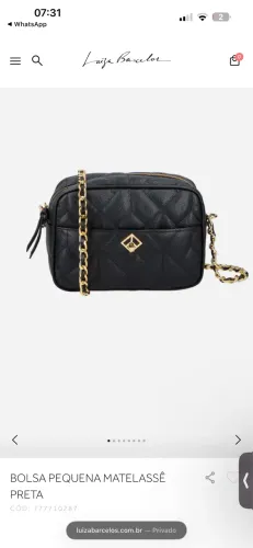 Bolsa Luiza Barcelos 