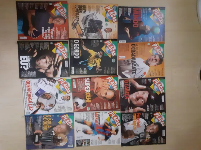 REVISTA PLACAR - ANO 2004 - LOTE COM 12 EDIÇÕES