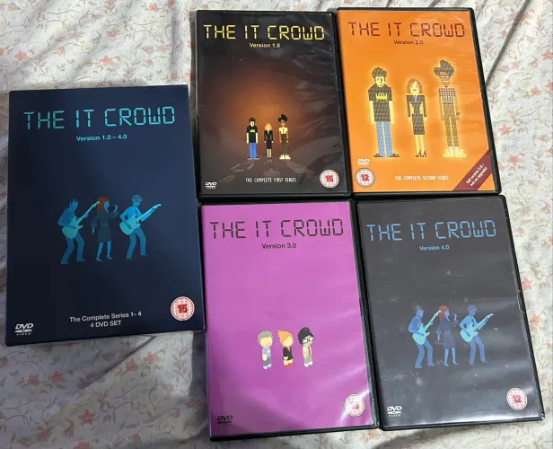 The IT Crowd série completa DVDs importados