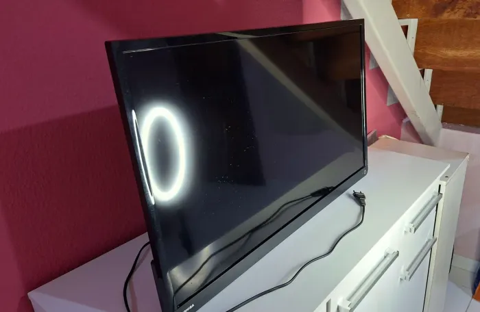 TV com defeito