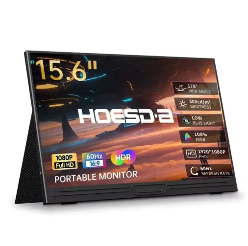 Monitor portátil Fullhd 60hz Mini Hdmi Tela LCD