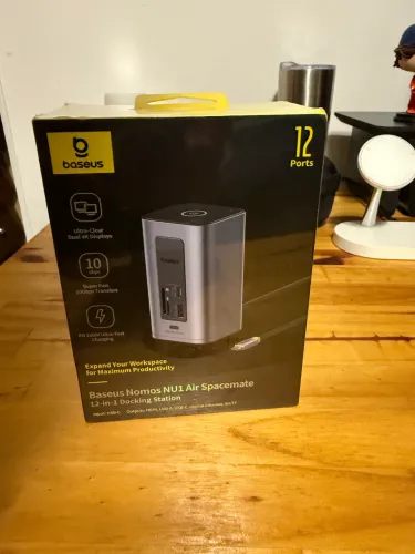 Docking Station Baseus 12 in 1 - Novo Lacrado 