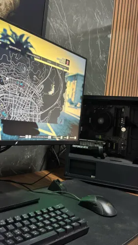 Pc Gamer Ryzen 5 5600 + RTX 4060 + 32GB ( Completo )