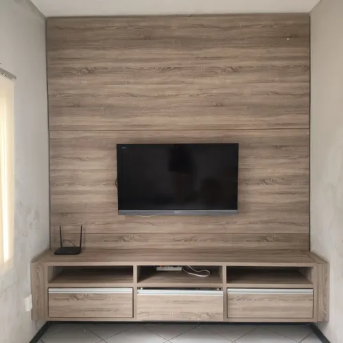 Painel de TV MDF Semi Novo - Ótimo Estado<br>P