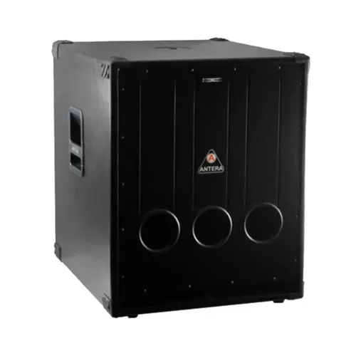 Par de Caixas Sub Grave Ativo Antera LF18.1A com 1000W Rms e Passivo LF18 com  700W