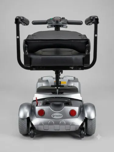Cadeira scooter elétrica freedom cinza bastante nova 