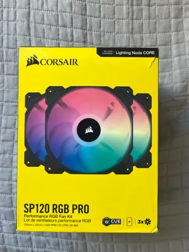 Fans Corsair SP120 RGB Pro (Novo / Open Box)