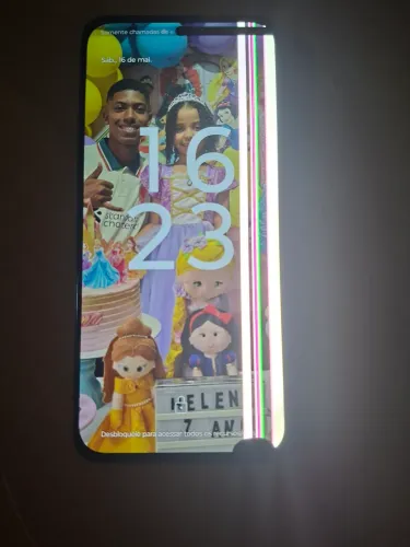 Celular edge 30 neo Motorola com defeito na tela