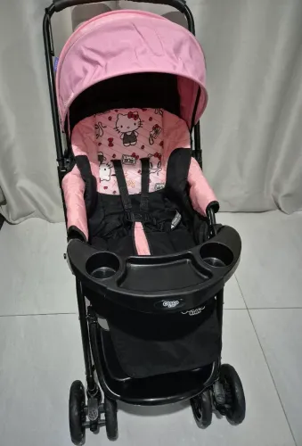 Carrinho e bebê conforto cosco reverse