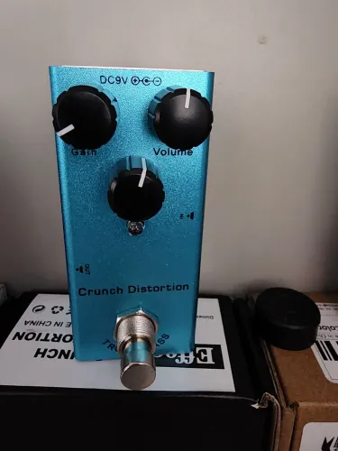 Pedal guitarra Crunch Distortion