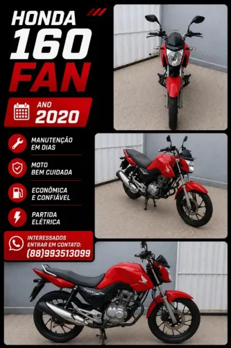 Honda CG 160 FAN Flex 2020