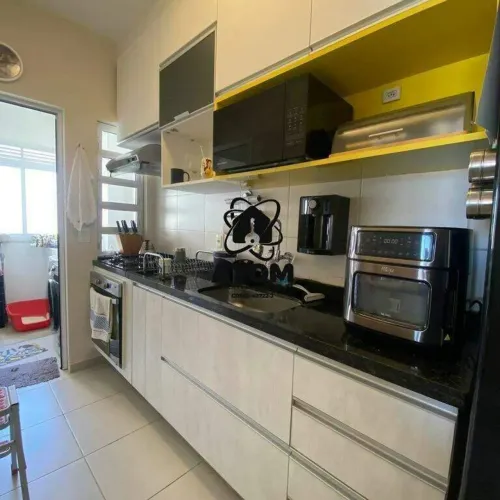 Apartamento com sacada Gourmet e com ótima localização à venda em Taubaté.