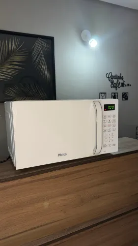 MICROONDAS BRANCO ESPELHADO PHILCO 25 LITROS - ENTREGAMOS