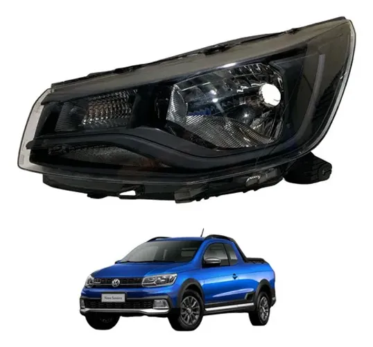 Farol Esquerdo Volkswagen Saveiro G8 2019 A 2023 Esquerdo/motorista