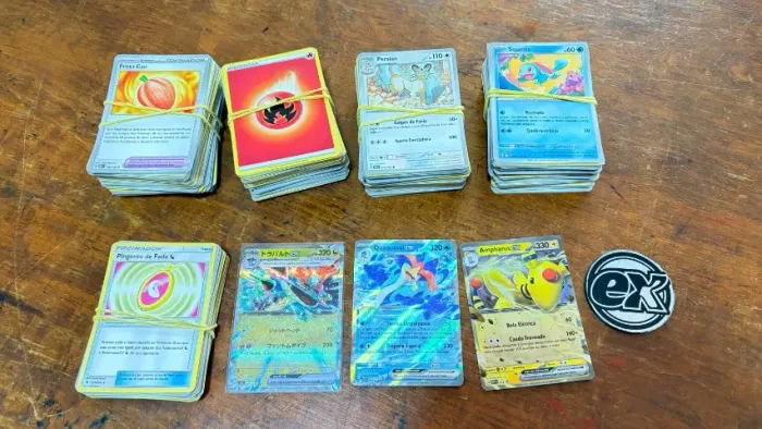Lote Pokémon TCG 447 Cartas Com EX Original